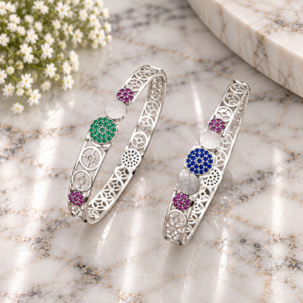 Pure Silver Women's Kada – A Touch of Grace and Elegance