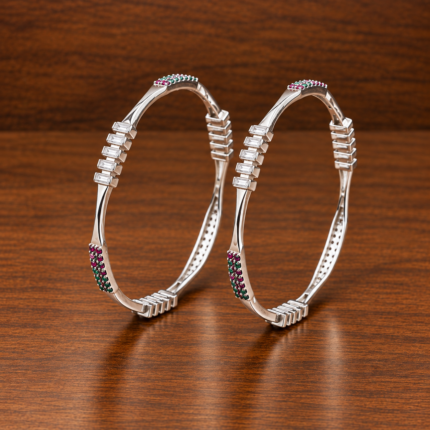 Pure Silver Women's Bangles – Elegant and Timeless Jewellery