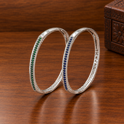 Pure Silver Women's Kada – Timeless Elegance for Every Occasion