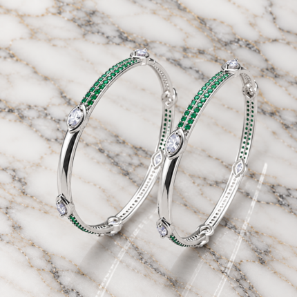 Pure Silver Women's Bangles – Timeless Beauty for Every Occasion