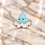Stylish & Comfortable Silver Ring for Children