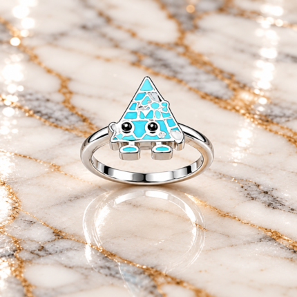 Stylish & Comfortable Silver Ring for Children