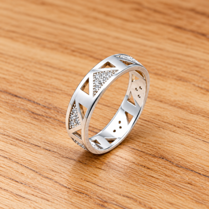 Titan Band – Pure Silver Thumb Ring for Bold Confidence