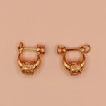 Stylish Murkiya Stud Earrings for Men ( Gold 24K )