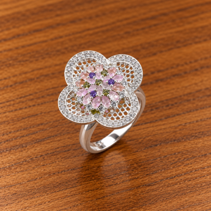 Pure Silver Women's Ring – Elegant and Timeless Design