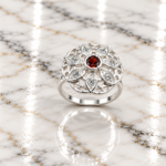 Pure Silver Women's Ring – Classic Beauty with Timeless Elegance