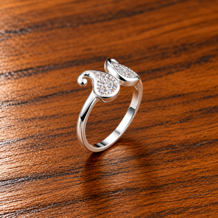 Pure Silver Kids Ring – Cute, Comfortable, and Stylish