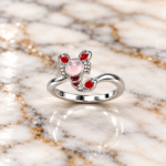 925 Silver Kids Ring – Cute & Adjustable