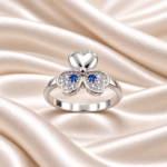 Tiny Sparkle – Pure Silver Kids Ring for Little Hands