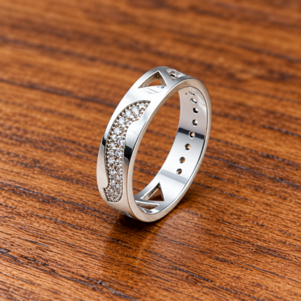 Pure Silver Thumb Ring – Bold, Stylish & Timeless