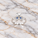 Tiny Sparkle – Pure Silver Kids Ring for Little Hands