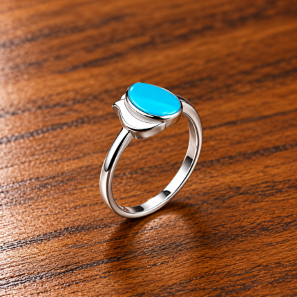 925 Silver Kids Ring – Cute & Adjustable