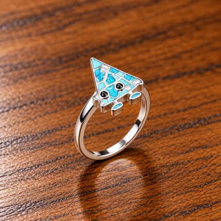 Stylish & Comfortable Silver Ring for Children