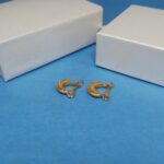 Traditional Gents Murkiya Earring – Bold Ethnic Golden Style for Men (24K Gold)