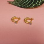 Traditional Gents Murkiya Earring – Bold Ethnic Golden Style for Men (24K Gold)