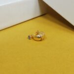 Stylish Murkiya Stud Earrings for Men ( Gold 24K ) (single pc)