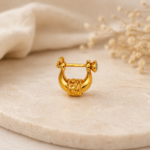 Stylish Murkiya Stud Earrings for Men ( Gold 24K ) (single pc)