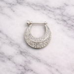 925 Silver Sparkling Stud Earrings (single peice)