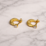 Traditional Gents Murkiya Earring – Bold Ethnic Golden Style for Men (24K Gold)
