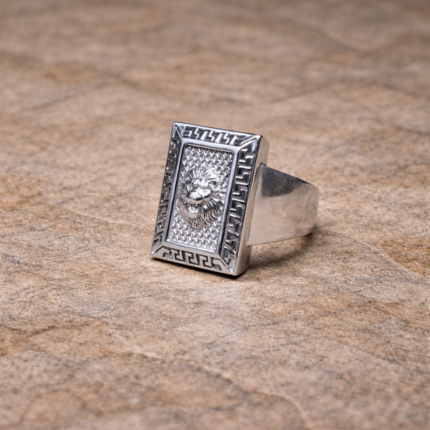 Majestic 925 Silver Lion Ring for Men(on order)