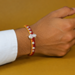 Elegant Kalash Silver Rakhi – A Bond That Shines Forever