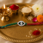 Brotherly Bond: Handcrafted Silver Bro Rakhi