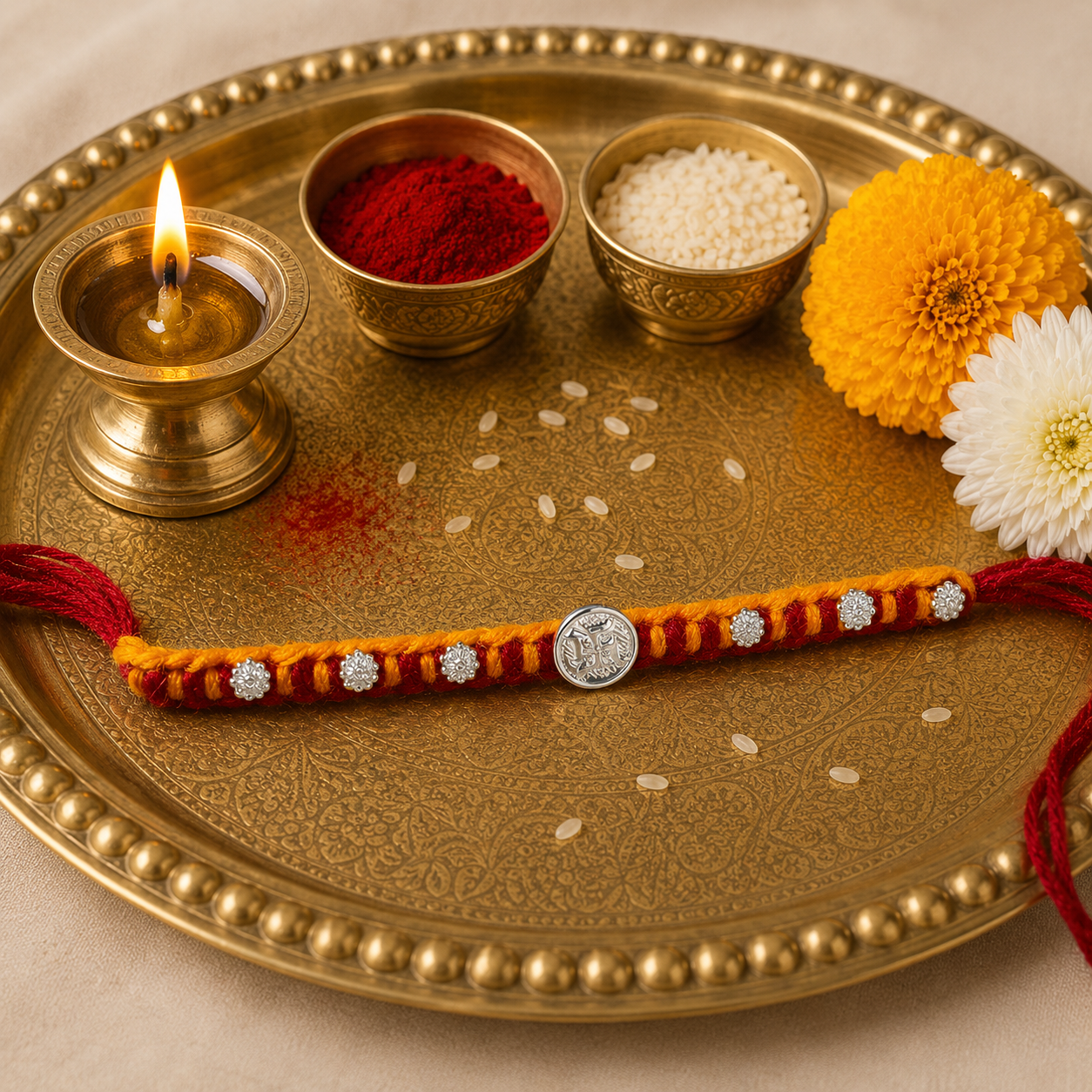 ChatGPT Image Jul 18, 2026, 03_33_47 PM Pure Swasthik Silver Rakhi – A Timeless Bond