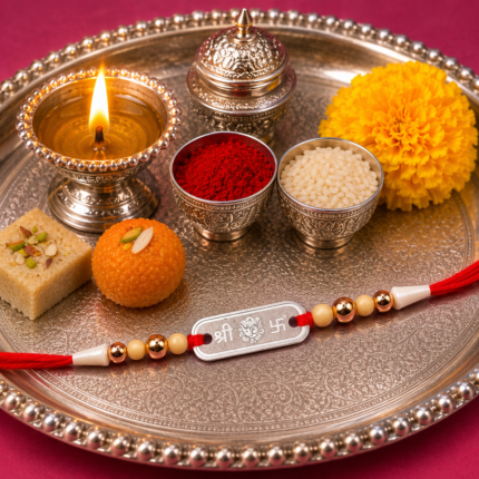 Pure Silver Rakhi – A Thread of Forever Love