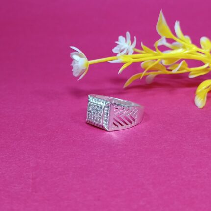 Elegant Pure Silver Classic Ring