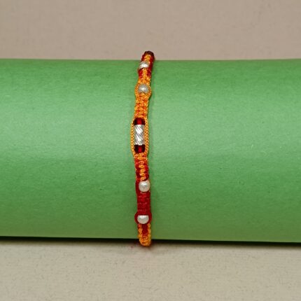 5 Peice Silver Rakhi – A Pure Thread of Love