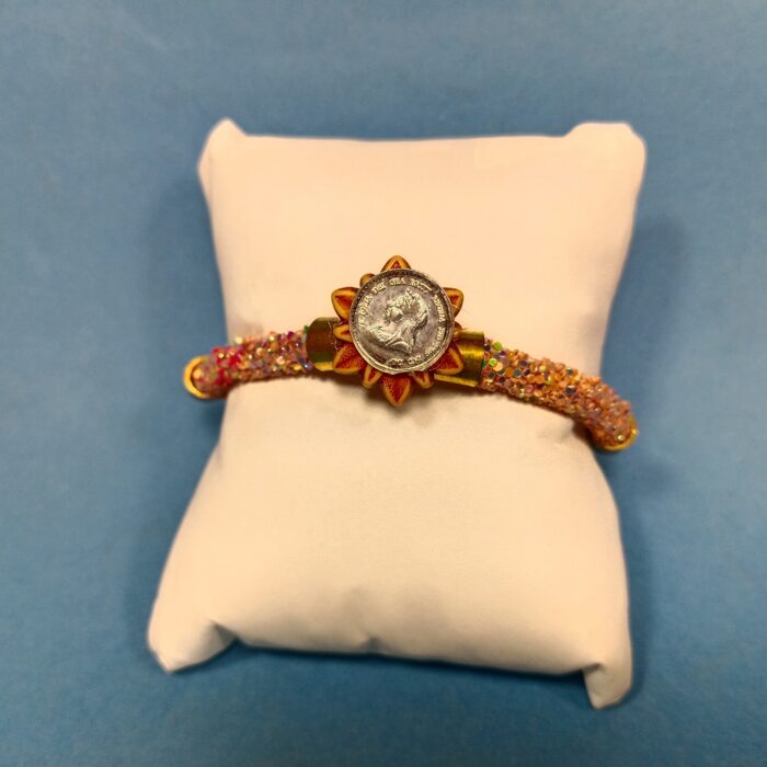 Ganesha Silver Rakhi – A Sacred Bond in Silver