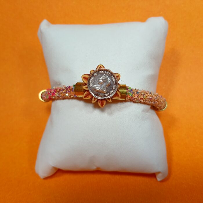 Ganesha Silver Rakhi – A Sacred Bond in Silver
