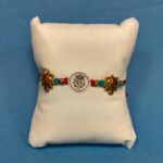 Ganesha with Turtle Silver Rakhi – A Timeless Bond of Love