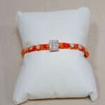 Ganesha with Six Peice Silver Rakhi – Symbol of Pure Love & Protection