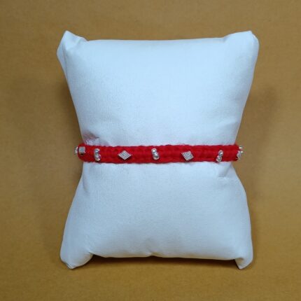 Elegant Silver Rakhi for Brother