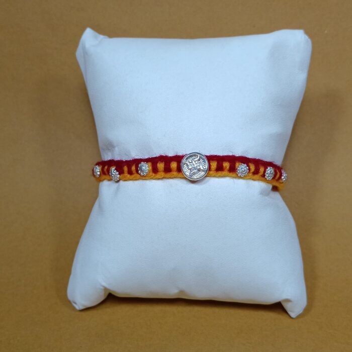 Pure Swasthik Silver Rakhi – A Timeless Bond