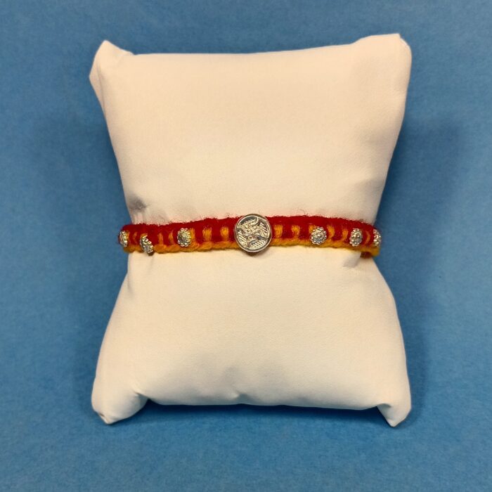 Pure Swasthik Silver Rakhi – A Timeless Bond
