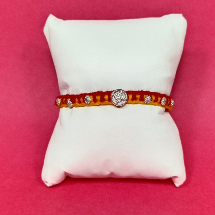 Pure Swasthik Silver Rakhi – A Timeless Bond