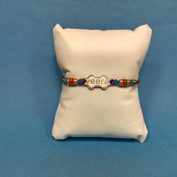 Pure Sterling Silver Veera Rakhi – A Timeless Symbol of Sibling Love