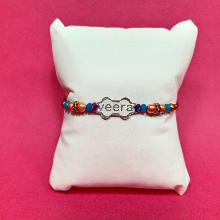 Pure Sterling Silver Veera Rakhi – A Timeless Symbol of Sibling Love