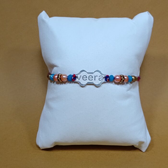 Pure Sterling Silver Veera Rakhi – A Timeless Symbol of Sibling Love