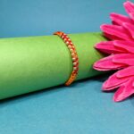 Silver Adjacent Silver Balls Rakhi – Timeless Bond in Pure Silver