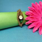 Krishna with Morpankh Silver Rakhi – A Bond That Shines Forever
