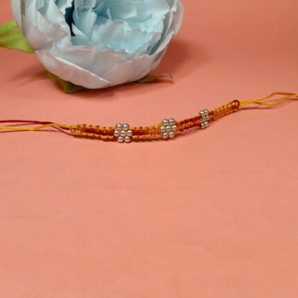 21 Balls Silver Rakhi – A Bond of Purity and Love