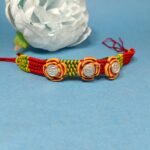 Pure Silver Ganesh And Saankhiya Rakhi – A Bond of Love in Style