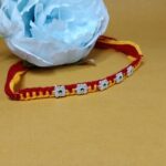 Five Flower Silver Rakhi – A Bond Forever
