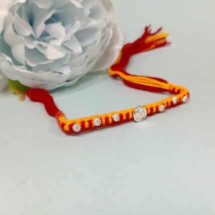Pure Swasthik Silver Rakhi – A Timeless Bond