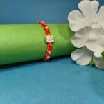 Pure Silver Ganesh Rakhi – Divine Blessings Thread