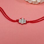 Pure Swasthik Silver Rakhi