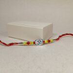 Elegant Om Silver Rakhi – A Pure Thread of Love